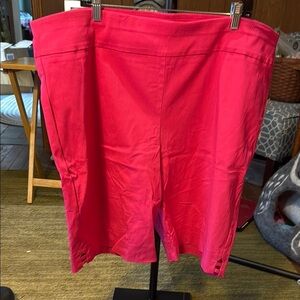 Ruby Rd Pink Bermuda Shorts Tailored Knee-Length NWT​